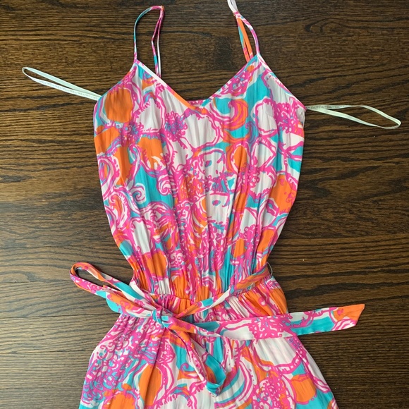 Lilly Pulitzer Dresses & Skirts - Lily Pulitzer Deanna Feeling Tanked Romper XS